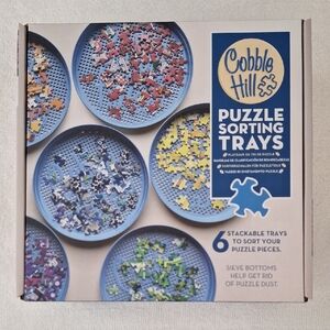 NEW Cobble Hill Puzzle Sorting Trays